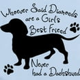 thumbnail image 2 of CafePress - Dachshund: Girls Best Friend Baby Light Bodysuit - Baby Light Bodysuit, Size Newborn - 24 Months, 2 of 4