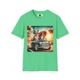 thumbnail image 5 of Wacky Boston Terrier Dogs Driving At Sunset Shirt, 5 of 11