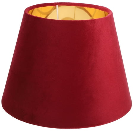 Lamp Shade Red with Gold Interior Shades Rustic Decor Home Accessories Chandelier