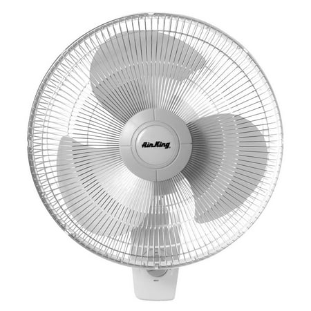 Air King 16 Inch Commercial Grade Oscillating 3 Blade Wall Mount Fan Air King 16 Inch Commercial Grade Oscillating 3 Blade Wall Mount Fan 9016