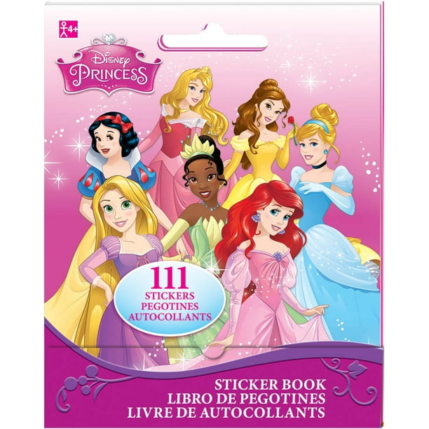 princess party supplies disney sticker booklet 1 walmart com