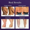 thumbnail image 3 of Body Coverage Perfector Waterproof Leg & Body Makeup - Tattoo Cover Up Makeup 3.5 Fl.oz, 3 of 5