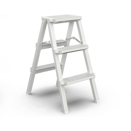 Step ladders Foldable Folding Aluminum Step Stool 3 Steps Ladder
