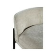 thumbnail image 4 of Meridian Furniture Burton Beige Chenille Fabric Stool (Set of 2), 4 of 8