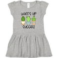 thumbnail image 3 of Inktastic What's Up Succas Funny Cacti Plants Girls Toddler Dress, 3 of 5