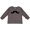 Charcoal, variant on Inktastic Mustache Boys or Girls Long Sleeve Toddler T-Shirt