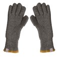 thumbnail image 1 of Ficarrico Guantes de Invierno Estilo Retro Dedo Expuesto Apertura de muñeca roscada Acrílico Cómodos Guantes de Punto cálidos para Estudiantes para Exteriores Gris Tamaño Libre, 1 of 8