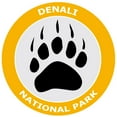 thumbnail image 1 of Denali National Park, Bearclaw Decorative Car Truck Decal Window Sticker Vinyl Die-Cut Wildlife Travel Adventure Vacation Tourist Souvenir, 1 of 2