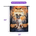 thumbnail image 5 of Mummy Boxer Happy Halloween with Pumpkins Bats Spooky Fun House Flag 28x40in Double Sided Boxers Dog Lover Gifts Idea Outdoor Decor - 00019, 5 of 5
