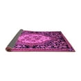thumbnail image 2 of Ahgly Company Indoor Square Medallion Purple French Area Rugs, 4' Square, 2 of 4