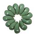 thumbnail image 3 of Golf Club Head Covers for Irons Golf PU Leather 12 Pack, Golf Iron covers for for Men Women Outdoor 3 4 9, 3 of 9