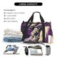 thumbnail image 5 of Disketp Astronaut Floating purple Space Bolsa de Viaje Tipo Duffle, Bolso de Mano para Fin de Semana para Mujer, Bolsa de Gimnasio Ligera para Hombre, Esencial para Viajes, 5 of 7