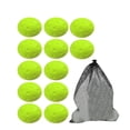 thumbnail image 4 of 12 bolas de Pickleball silenciosas y flexibles para practicar Pickleball para principiantes, adultos y niños. verde, 4 of 8