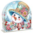 thumbnail image 1 of DIY 5D Diamond Art Painting Kit Soporte para Toallas Papel Servilletero Set Navidad Acrílico Decoraciones Navideñas, 1 of 10