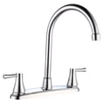thumbnail image 1 of Llave Mezcladora Fregadero O Tarja Cocina Alfa  Acero Inoxidable Cromada Manerales Cisne, 1 of 2