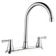 thumbnail image 1 of Llave Mezcladora Fregadero O Tarja Cocina Alfa  Acero Inoxidable Cromada Manerales Cisne, 1 of 2