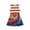 Dark Blue, variant on 4th of July Girls Dress Sleeveless Crew Neck Patriotic Dresses USA Flag A Line Dress for Kids Girl 1-13 Years