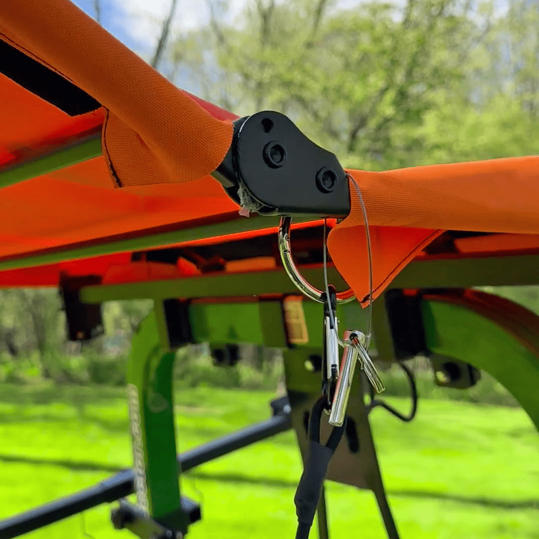 Tractor Canopy kit for ROPS, Foldable waterproof + Mounting