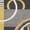 Gold, variant on Well Woven Ruby Galaxy Waves Modern Geometric Ivory 5'3" x 7'3" Area Rug