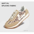 thumbnail image 4 of LUCKY STEP Womens Fashion Sneakers Trendy Tennis Shoes Stylish Retro Casual Shoes,Leopard, 4 of 10
