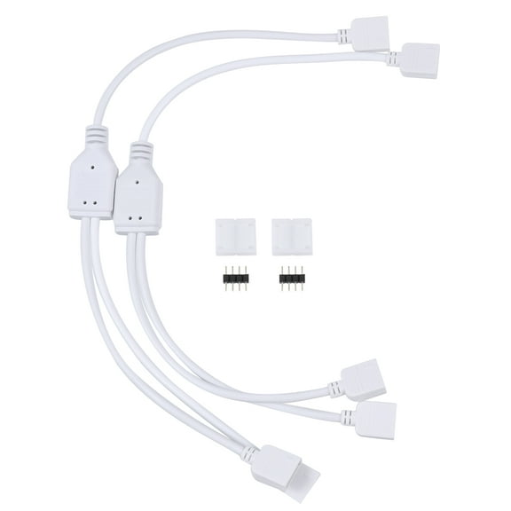 ULTNICE Durable LED Strip Connector with PVC and Metal Material for Easy Installation and LED Light Use 10MM