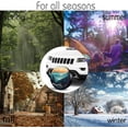 thumbnail image 5 of PISONIC Mountain Graphic Spare Tire Cover Weatherproof Universal Wheel Protectors for RV Camper Travel Trailer SUV Truck 16 inch, 5 of 7