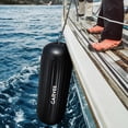 thumbnail image 2 of Yiwa Boat Fenders 4 Pack, 10 x 28 Inches Bumpers for Docking, Features Ribbed Center Hole, Comes Complete with Ropes and Inflation Pump for Convenient Boat Protection, 2 of 9