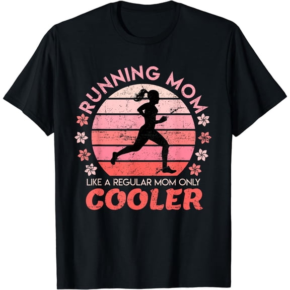 Running Mom Mother Ladies Marathon Run Half marathon T-Shirt