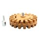 thumbnail image 2 of Juego de removedor de herramientas de rueda de borrador de eliminación de calcomanías de goma de 100 mm para rayas 25 mm de espesor Sharpla Rueda de goma de eliminación, 2 of 8