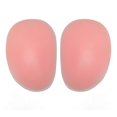 thumbnail image 1 of 1 Pair Women's Removable Thin Edge Silicone Butt Pads, Pink, 200g, 1 of 4