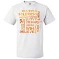 thumbnail image 3 of Inktastic Multiple Sclerosis Awareness Word Cloud T-Shirt, 3 of 5