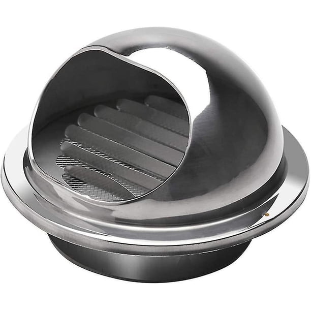 Salida de ventilación Rejilla de ventilación redonda de acero inoxidable (150 mm) Hy