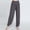 Dark Gray, variant on Women's Harem Trousers - Ladies Casual Pants -Elasticated Waist - Soft Stretchy Fabric - Full Length GN2 XXL