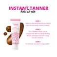 thumbnail image 3 of Loción autobronceadora SkinnyTan, bronceador instantáneo de 1 día, 100 ml, 3 of 6