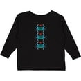 thumbnail image 3 of Inktastic Blue Crab Lover Gifts Boys or Girls Long Sleeve Toddler T-Shirt, 3 of 5