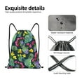 thumbnail image 6 of Kdxio Watercolor Cactuses Print Drawstring Backpack Bag,Waterproof Draw String Back Sack, Gym Drawstring Bags Swim Bag For Unisex, 6 of 9