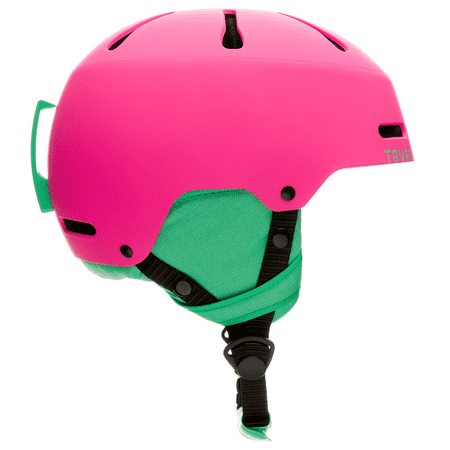 Traverse Sparrow Youth Ski, Snowboard, and Snowmobile Helmet, Matte Magenta, Small (52-55cm)