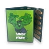 Penny Postcard Tri-Fold Pressed Penny Collector Book Holds 60 Pressed Pennies and Your Favorite Postcard for Your Cover (Hulk Smash Penny)