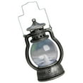 thumbnail image 2 of tredstone Lantern LED Oil Lamp Table Porch Cabin Winery Light Bronze Silver, 2 of 8