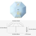 thumbnail image 3 of StSilkitty Manually Rain and Sun Umbrella for Light Protection,Resistance,Foldable Parasol for School and Outdoor Activities Cute, 3 of 6