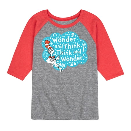 

Cat in the Hat - Wonder And Think - Kids Raglan