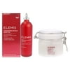 Elemis Frangipani Monoi Body Oil and Frangipani Monoi Salt Glow 2 Pc Kit - 3.4oz Body Oil, 16oz Scrub