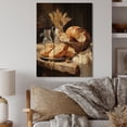 thumbnail image 2 of Designart "A Rustic Food Breads wall art I" Food & Beverage Print on Natural Pine Wood, 2 of 5