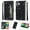Black, variant on Allytechgroup Glitter Case for iPhone 16 Plus, Bling PU Leather Flip Folio Stand Cards Holder Anti-Scratch Shockproof Bumper Wallet Case Cover for iPhone 16 Plus, Black