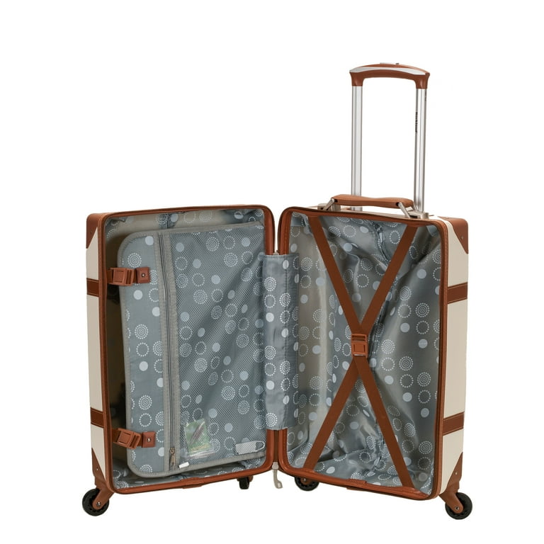 Rockland Luggage Stage Coach Hardside Rolling Trunk F2291 Walmart
