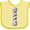 Banana and Yellow, variant on Inktastic Barber Barberpole Boys or Girls Baby Bib