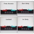thumbnail image 3 of Secure Your Pet's Safety with Our 4-Way Lockable Dog & Cat Door - Easy to Install Flap Pet Gate Door, 3 of 4