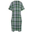 thumbnail image 4 of Vestido sencillo de tartán del clan Milne con chaleco con cremallera, ideal para eventos especiales y ocasiones oficiales., 4 of 6