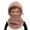 1-Pink1211, variant on Oiyii Toddler Boys Warm Bomber Hats Drawstring‑Adjustable Snow Beanies, Black