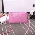thumbnail image 3 of Bolso Bandolera Colcomx para Mujer con Cremallera Bolso de Hombro Tipo Satchel Rosa, 3 of 4